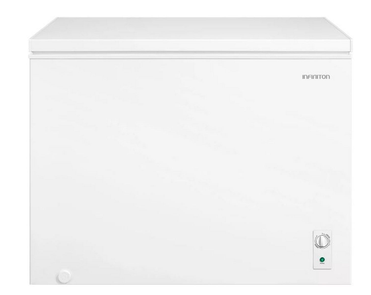 Infiniton Arcon Congelatore CH-30H85BEH, 293 litri, funzione FAST FREEZING, funzione STAND BY, regolazione in altezza, E, bianco, compressore silenzioso design