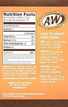 A&W Root Beer, Grape Crush & Piapple Crush Singles To Go Drink Mix 3-Variety Combo (Pack Of 6) #TOP1