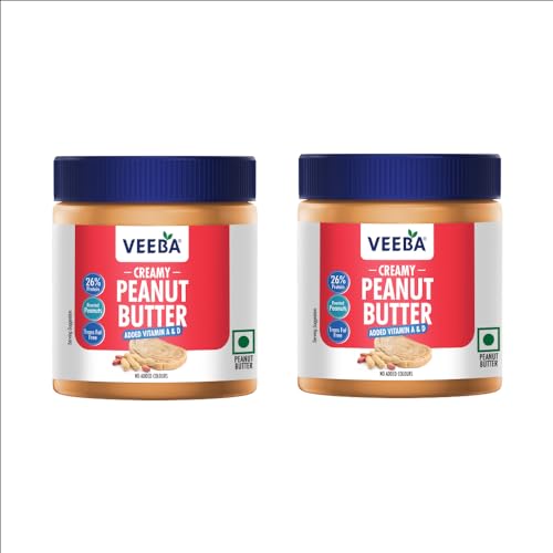 Veeba Peanut Butter Creamy, 340G – Pack Of 2