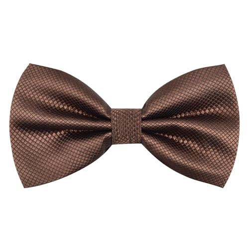 MAIANY Herren Fliege, Verstellbare Fliege Mit Rastertextur Elegante Fliege Für Hochzeit, Business Abendanzug