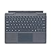 Type Cover for Microsoft Surface Pro 8, 9, 10, X or 11, Portable Slim Wireless Keyboard with Touchpad Tablet Keyboard (black, No Backlit)