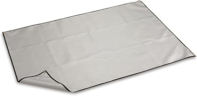 Guide Gear Camping Tent Stove Heat Resistant Mat, Heat Shield Panel, Floor Protector for Indoor Wood Stove