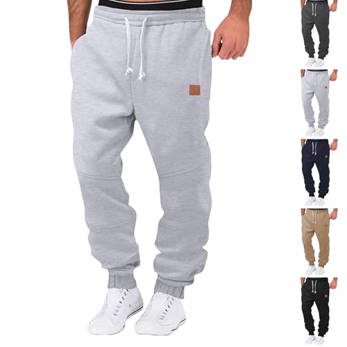 Baggy Joggers for Men Casual Drawstring Waist Heavyweight Sweatpants Workout Big and Tall Sweatpants with Pockets