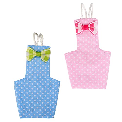 iplusmile Vogelaccessoire 2 Stks Pet Birds Luier Creatief Katoen Urine Pad Vogels Zachte Luier Roze Sky- blauw - Afbeelding 3