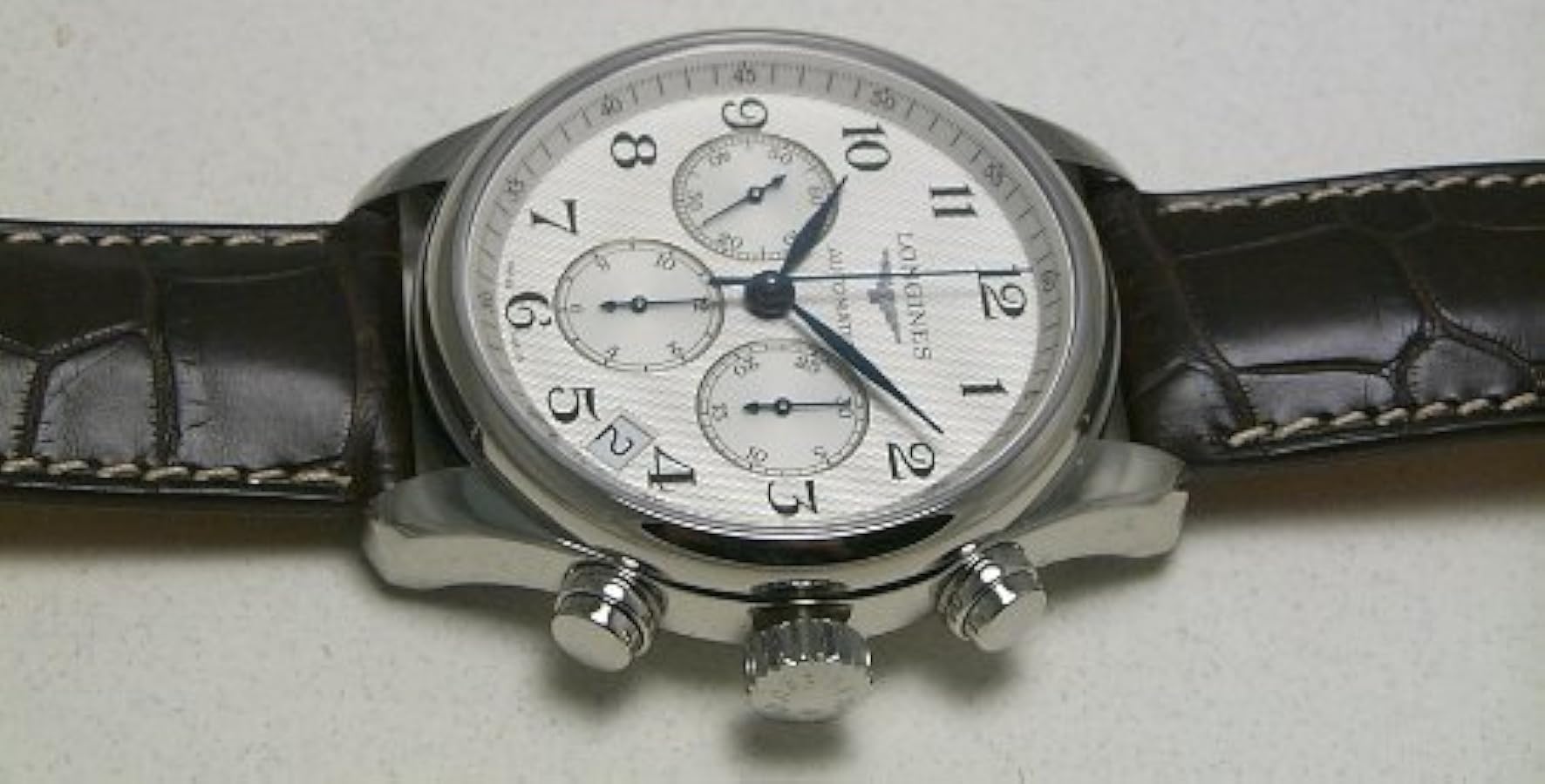 Amazon.com: Longines Master Collection Chronograph Stainless Steel