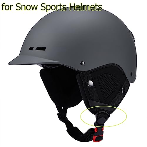 YehVeh 10 Pack Bike Helmet Strap Locking Buckle Fastener Self-Adjusting Divider Ear Side Triangle Dividing Adapter for Skateboard Cycling Helmet MIPS Ski Helmet Kids Bicycle Helmets Mission Helmet