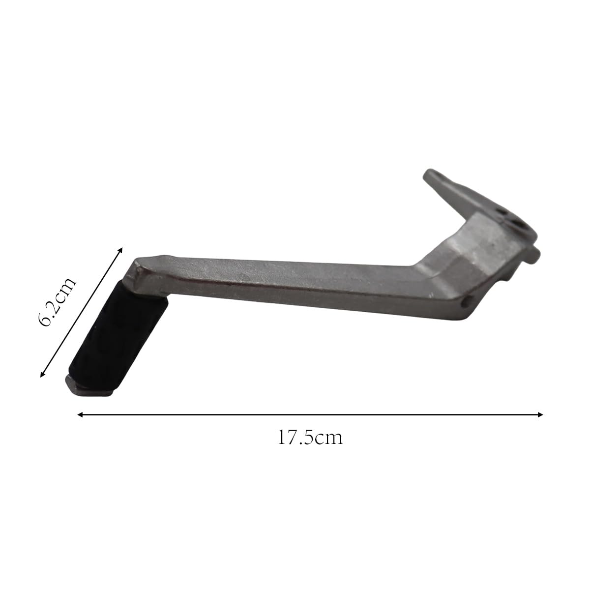 Leva freno posteriore a pedale, leva freno argento per moto, compatibile con i modelli 696, 796, 795 e M1100 (2009-2013).
