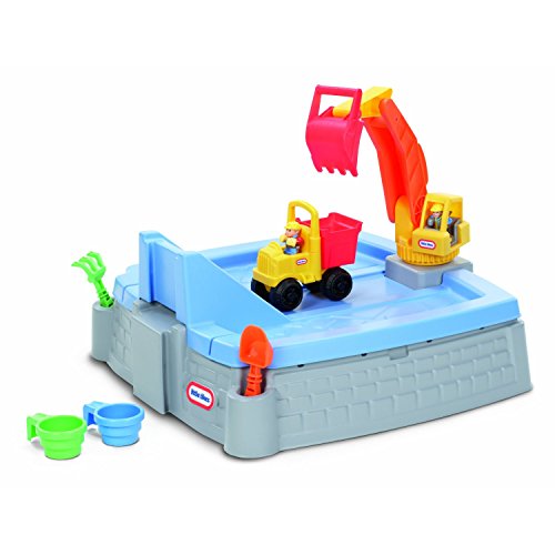 Little Tikes Outdoor Toys Featuring Big Digger Sandbox Includes Dump Truck and Other Accessories, Multicolored, Great for Kid's Activity Play