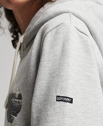 Sweat shirt Superdry Sweat à capuche Vintage Crossing Lines EU - vue 7