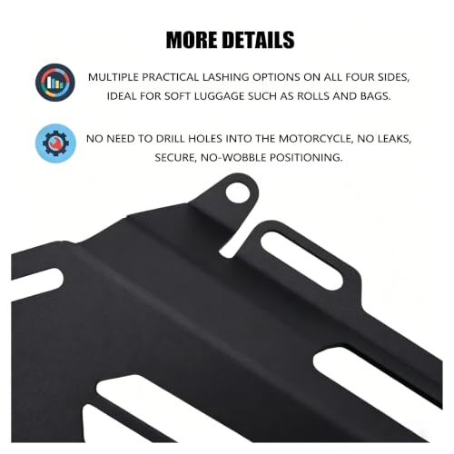 Support de sacoche arrière pour Tenere 700 t700 moto porte-bagages - 3