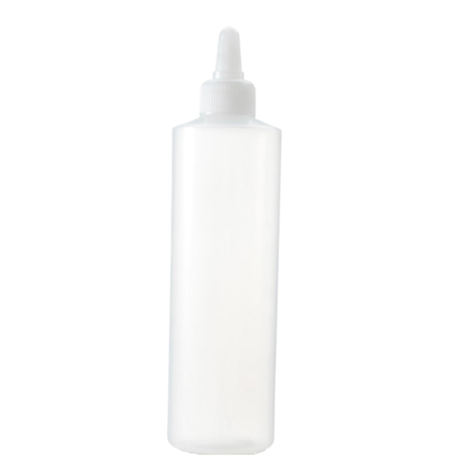 Botella De Apretar Botella De Salsa 5 Piezas De Botella Exprimible con Sabor con Tapa, Botella Exprimidora De Salsa De Cocina Contenedor De Condimentos(480ml)