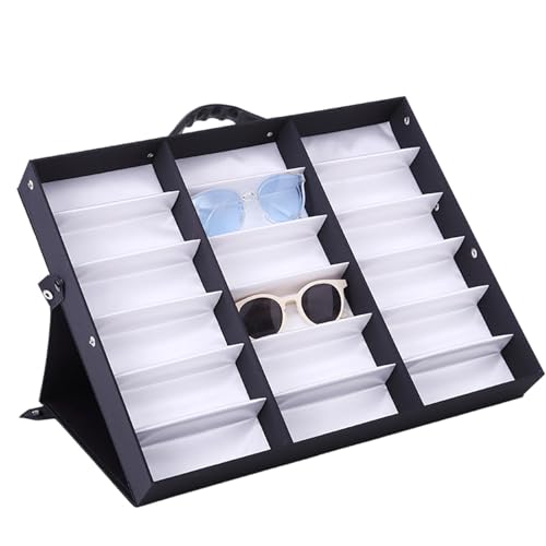 Vitrine à lunettes pour la maison et le voyage avec son sac
