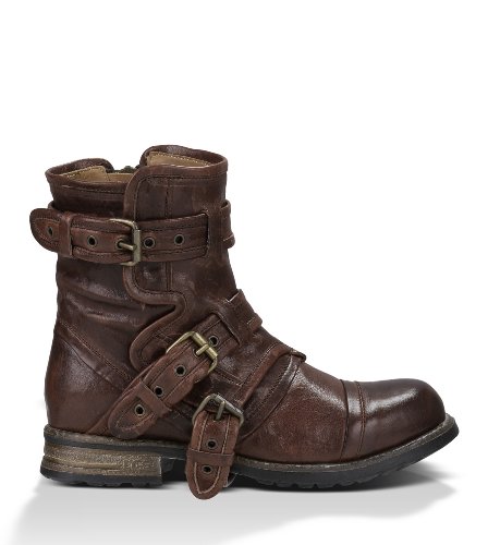 UGG Collection Women's Elisabeta Brandy Boot 7 B - Medium