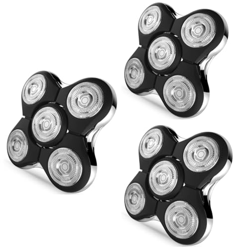 Shaver Replacment Heads Compatible with Remington Balder RX5/XR7000/XR1500 Ultimate Electric Head Shaver (3 Pack)