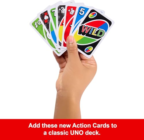 Image of Mattel Games UNO Card Game with 2 Add On Packs with Storage Tin