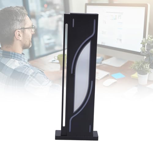 Acouto Soporte de GPU RGB de Soporte de Tarjeta Gráfica para PC de 3 Pines y 5 V de Hundimiento con Base Magnética de de GPU ARGB Vertical de Luz Blanca Sincronización RGB (BLACK) - imagen 5