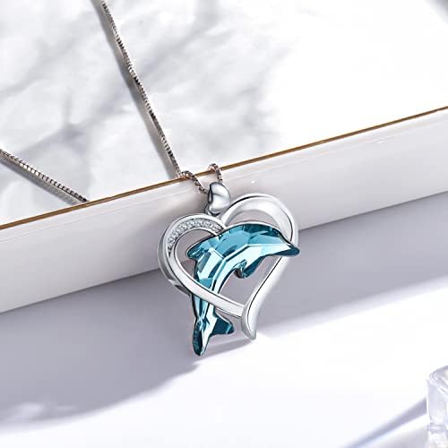 Pendentif Dauphin Et Cœur En Plaqué Or Jaune – Bijou Fantaisie Occasion