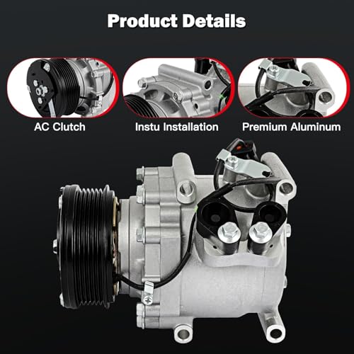 Image of CCIYU AC Compressor w /Clutch for Dodge Stratus 2.4L 2001-2006