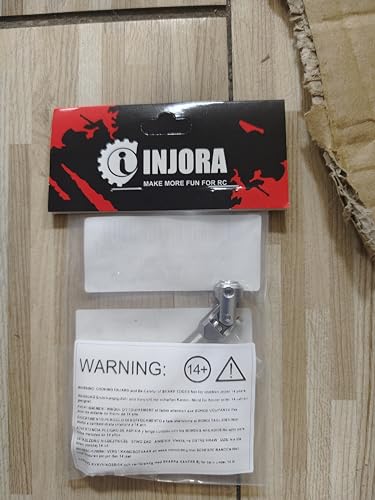 INJORA Drive Shaft Stainless Steel Heavy-Duty Driveshafts for Axial SCX10 90046 AXI03007 TRX4 Redcat Gen8 1/10 RC Car Crawler Upgrade(94-119mm)