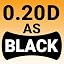 0.20 D (5th Gen Ellipse - Black)
