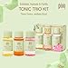 Pixi Beauty Tonic Trio | Holiday Edition Gift Set with 3 Pixi Favorite Tonics | Glow Tonic, Vitamin- C Tonic, Rose Tonic | Calming, Hydrating, Gentle Exfoliating and Smoothing