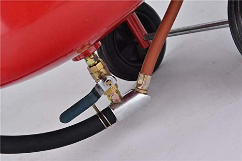 9Trading Mini 10 Gallon Portable Air Sandblaster Sand Blaster Kit High Pressure Tank Red #TOP6