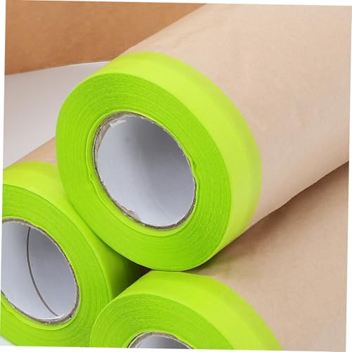 Papel de enmascarar para pintar coches con película protectora prefabricada de 12m resistente 3