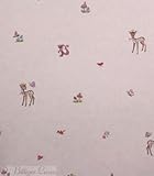  Tapete Lillifeen Reh 120707 rosa 1 Rolle Spiegelburg