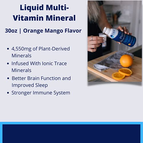Liqumins Liquid Multi Vita-Mineral With Concentrace, Orange Mango, Packginag May Vary, 30 Ounce Bottle #TOP1