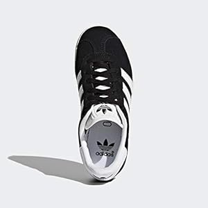 Amazon.com | adidas Originals Kids Gazelle Black/White/Gold