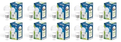 Crompton Param 9W LED Bulb Cool Day Light B22 Pack of 10 Energy Efficient