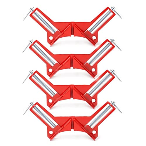 Itian 4 Pack Right Angle Clamp Multifunctional 90 Degree Angle Clamps 90 Degree Aluminium Alloy Positioning Squares for Picture Frames, Boxes, Cabinets by Itian - Image 9