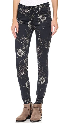 7 For All Mankind Women's Skinny Jean In Mystic Floral Print
