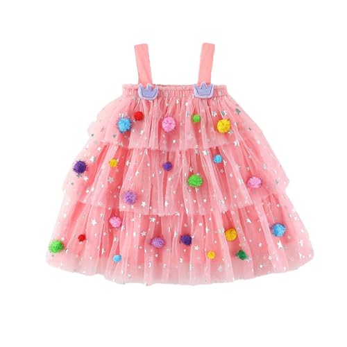 Robe de princesse sans manches en maille fini les irritations pour petite fille