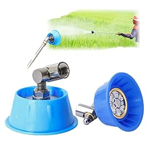 WSWHDLG Universal 360 rotating Seven-Hole Atomizing Nozzle Head, Garden Irrigation Atomizing Nozzle, 7 Holes Misting…