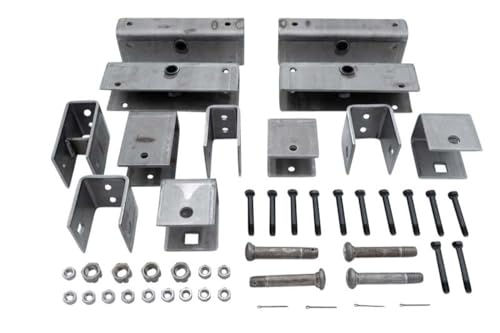 Generic Hanger Kit for Triple Axle Trailer with 2