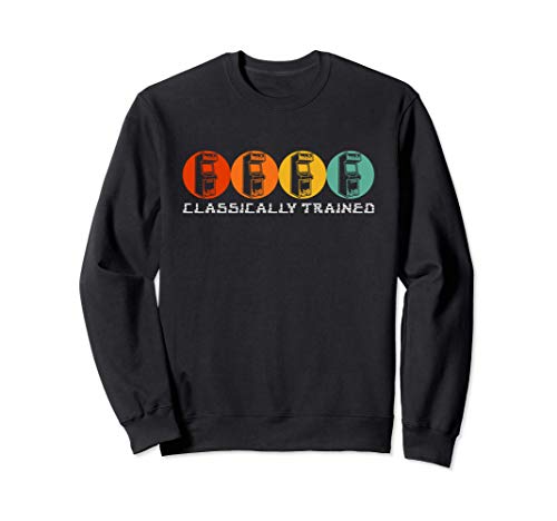 Classically Trained video games. Retro Gamer 40th birthday Sudadera