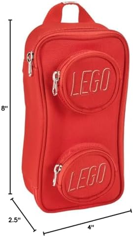 LEGO Brick Pouch - Red - 3