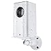 SEEKONE Wyze Cam Pan Protective Case with Metal Wall Mount Bracket, ABS Clear Material Cover Weather Proof Waterproof Anti-Sun Glare and UV Protection Adjustable for Indoor and Outdoor Use (Clear)