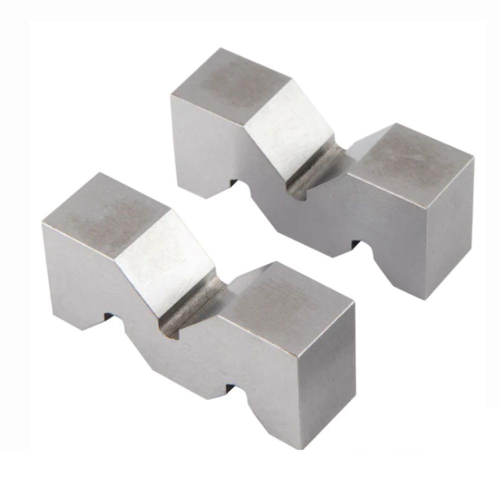 HHIP 3406-1035 125L x 44W x 69H mm Triple "V" Steel V-Block Set