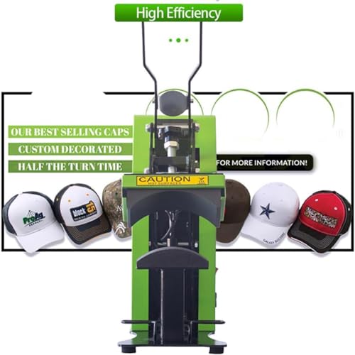 Máquina de prensa térmica para gorras Dororo miniatura 5