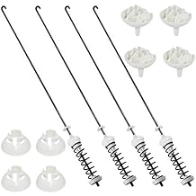 Updated W10780048 WTW4800XQ4 WTW4800XQ1 RTW4640YQ1 ATW4675YQ1 Washer Suspension Rod Replacement for Whirlpool Kenmore Maytag Amana WTW4800XQ2 MVWC200XW2 WTW4930XW1 CAW9244XQ2 NTW4501XQ0 by Techecook