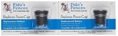 2 Pack of Invisible Fence Compatible R21, R51, Microlite Battery. Replaces Power Cap. Fits R21, R22, R51 and Microlite Collars