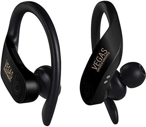 Skinit Decal Audio Skin Compatible with PowerBeats Pro - Officially Licensed NHL Vegas Golden Knights Lineup Design