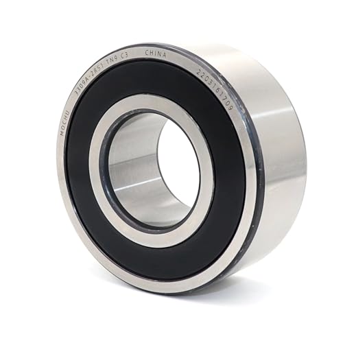 Roulement billes 3309A-2RS1 TN9 C3 double contact oblique cage polyamide - 4