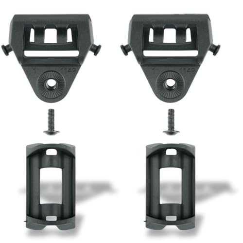 Rahmenadapter VELOFLEXX 2er-Set (Ersatzteil Schutzblech, sichere Befestigung am Rahmen, winkelverstellbar, rahmenschonende Auflagegummis)