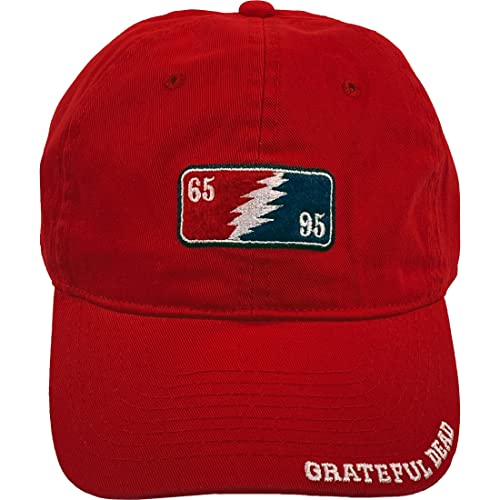 Casquette de baseball Grateful Dead rouge chapeau homme taille unique