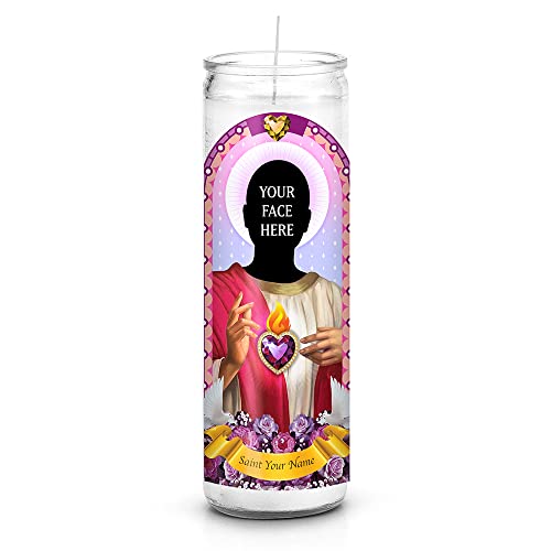 Personalized Photo Prayer Candle