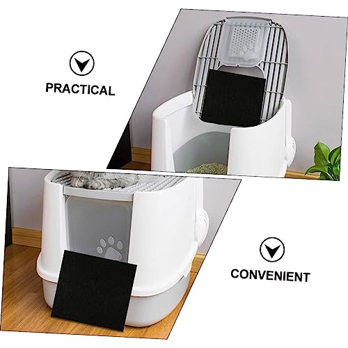 VANZACK Caixa Com 36 Peças filtro caixa areia para gatos algodão eliminador odores filtro carvão par