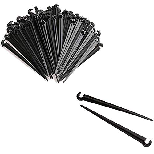 Image of DIY Crafts Pack of 25 Pcs, Micro Hose Fixed C-Type, Micro Hose Fixed C-Type Holders Drip Irrigatio(Pack of 25 Pcs, Micro Hose Fixed C-Type)